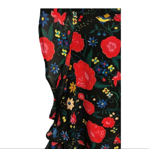 J. CREW Printed Flutter Floral Dress - Picture 7 of 11